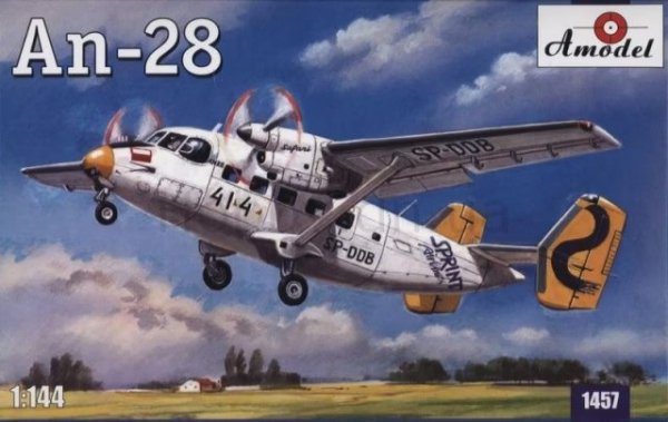 Amodel 1457 Antonov An-28 1/144