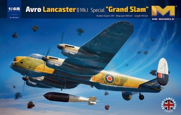 HK Models 01F007 1/48 Avro Lancaster B Mk.I Special &quot;Grand Slam&quot;