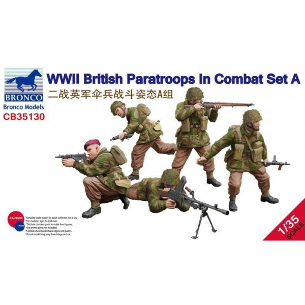 Bronco CB35130 British Paratroops set.  A
