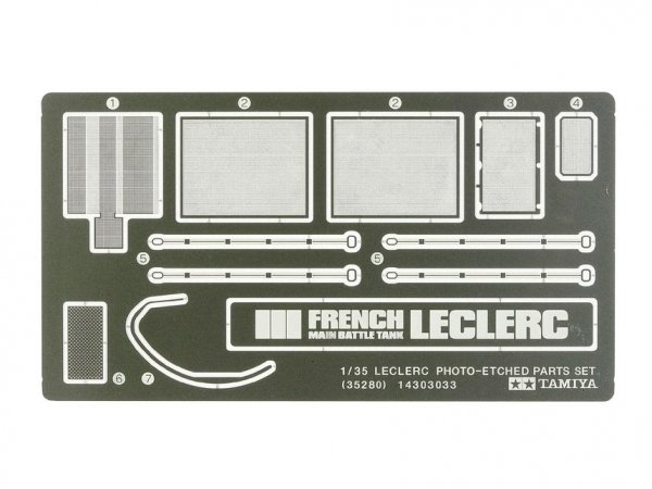 Tamiya 35280 Leclerc Photo-Etched Parts 1/35