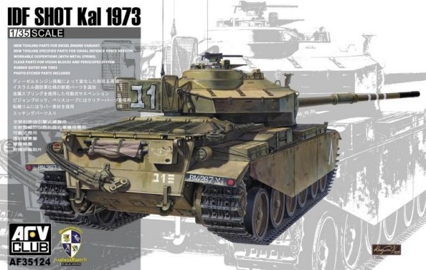 AFV Club AF35124 Idf Shot Kal 1973 1/35