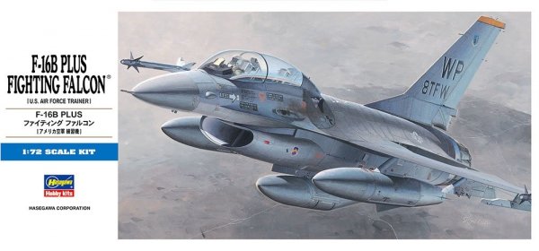 Hasegawa D14-00444 1/72 F-16B Plus F.F.