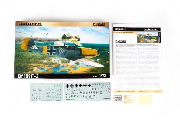 Eduard 70154 Bf 109 F-2 ProfiPACK Edition 1/72