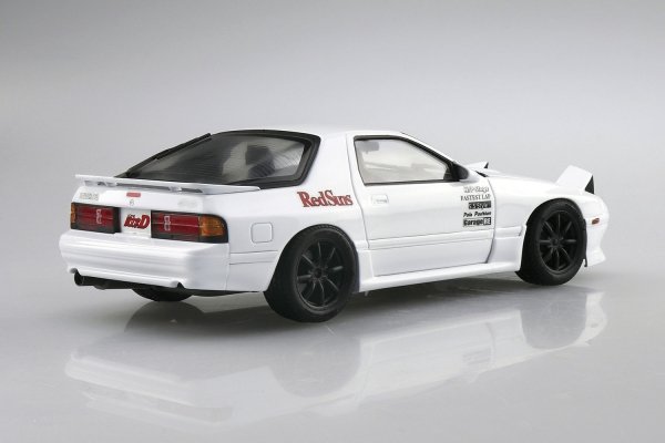 Aoshima 06246 Initial D Takahashi Ryosuke FC3S RX-7 [comics Vol.11 Akagi Battle Ver.] 1/24 (Pre-Painted)