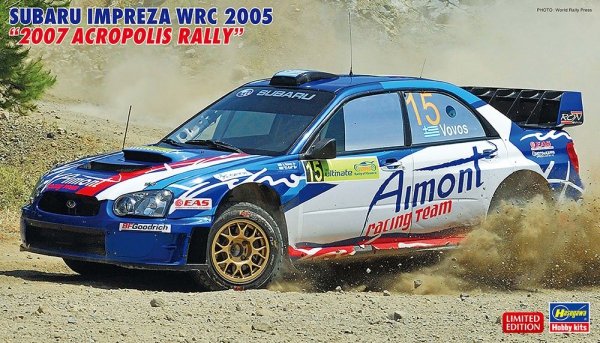 Hasegawa 20558 Subaru Impreza WRC 2005 &quot;2007 Acropolis Rally&quot; 1/24
