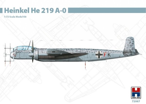 Hobby 2000 72067 Heinkel He 219 A-0 1/72