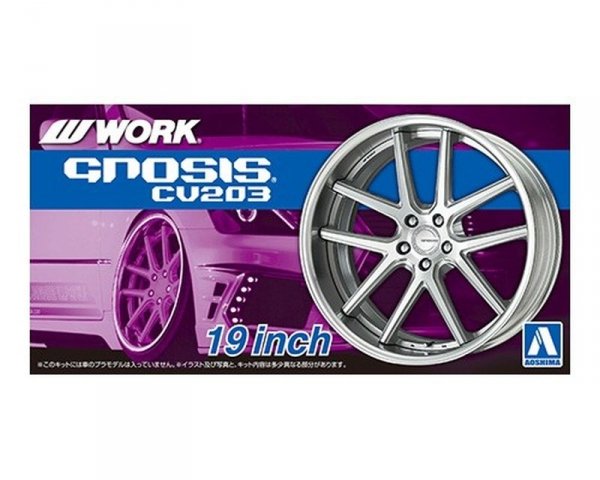 Aoshima 06116 1/24 TP#103 Work Gnosis CV203 19inch