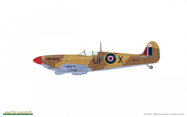 Eduard 11157 Spitfire Mk.V Story: Southern Star Dual Combo