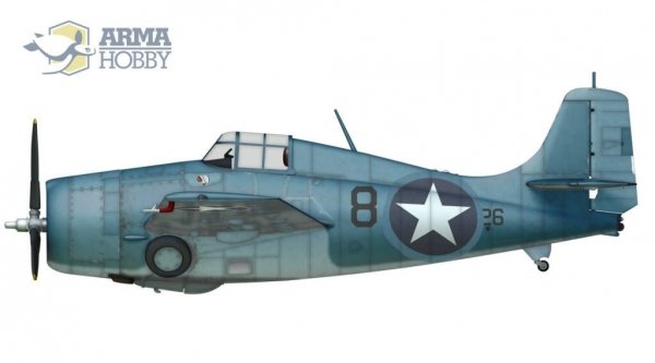 Arma Hobby 70047 F4F-4 Wildcat - Expert Set 1/72