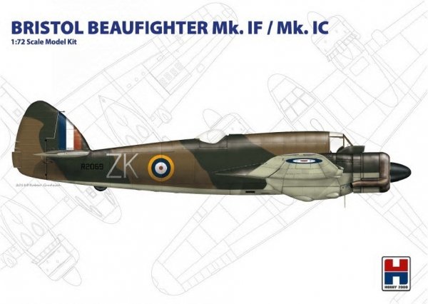 Hobby 2000 72002 Beaufighter Mk. IF/IC 1/72