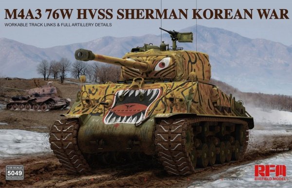 RFM-5049 M4A3 76W HVSS Sherman Korean War