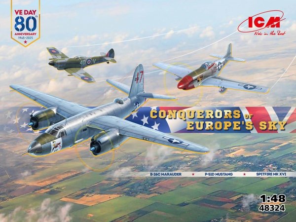 ICM 48324 Conquerors of Europe's Sky 1/48