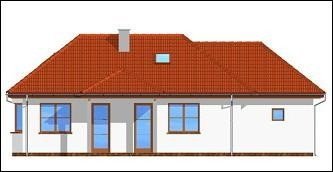 Projekt domu Klejnot z garażem pow.netto 86,92 m2