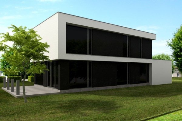 Projekt domu nowoczesnego PS-GS-70-20GV2 pow. 201,58 m2
