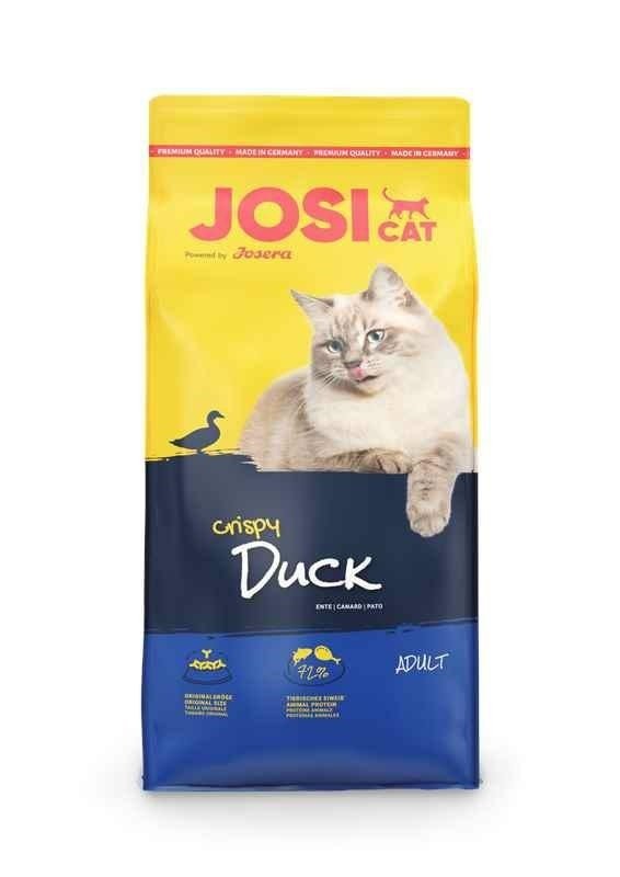 Josicat Crispy Duck 10kg Chrupiąca Kaczka sucha karma dla kota