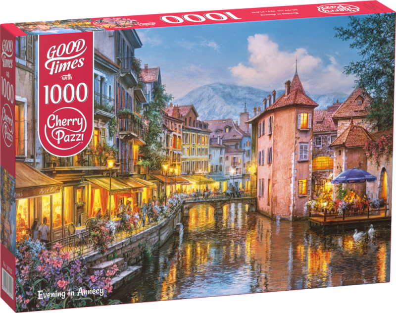 Puzzle 1000 Evening in Annecy