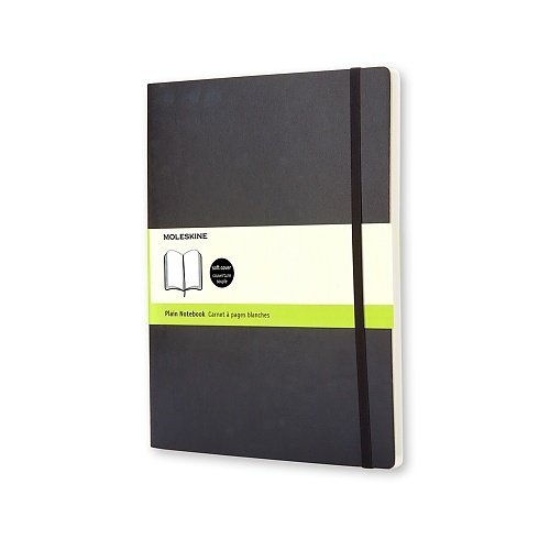 Notes Moleskine classic XL (19x25cm) gładki czarny