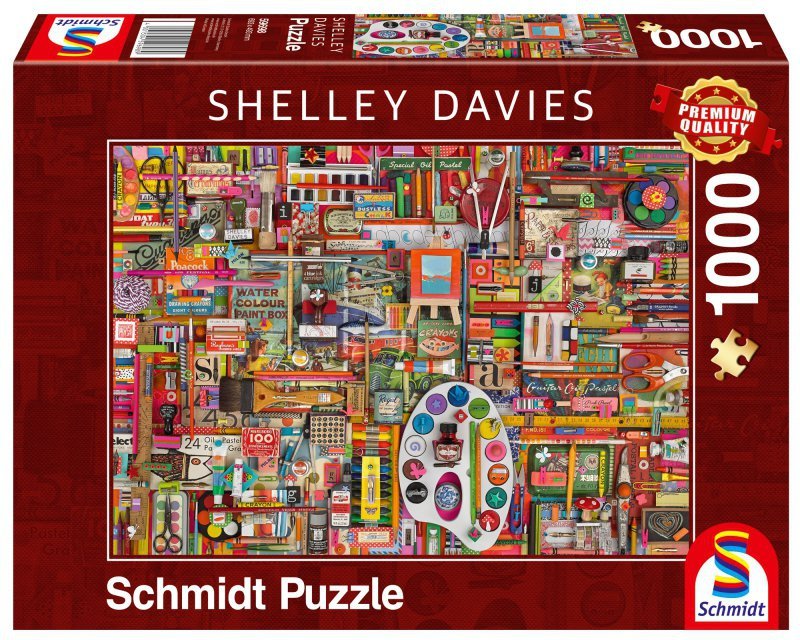 Puzzle 1000 PQ Artykuły plastyczne S. Davies 109970