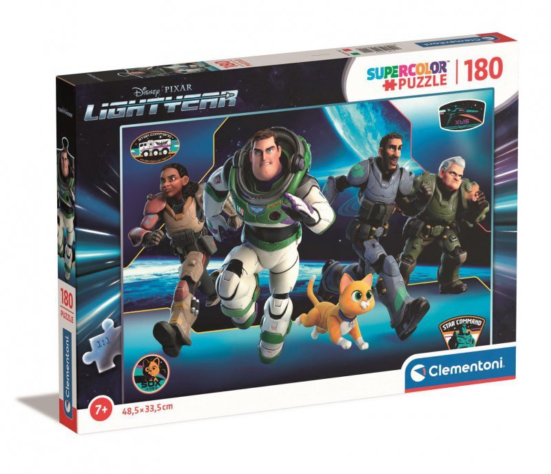Puzzle 180 super kolor Lightyear 29312