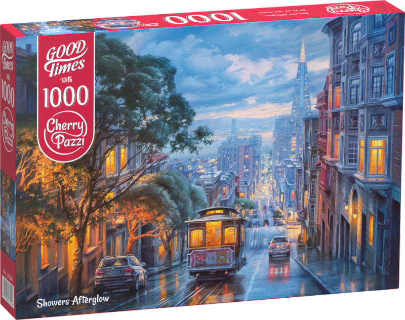 Puzzle 1000 Cherry Pazzi Showers Afterglow 30516
