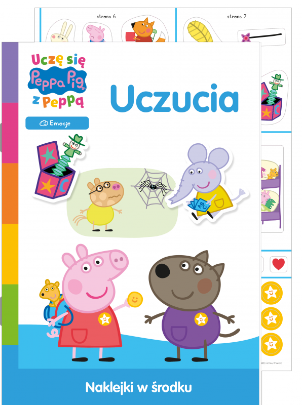 Uczucia. Uczę się z Peppą. Świnka Peppa