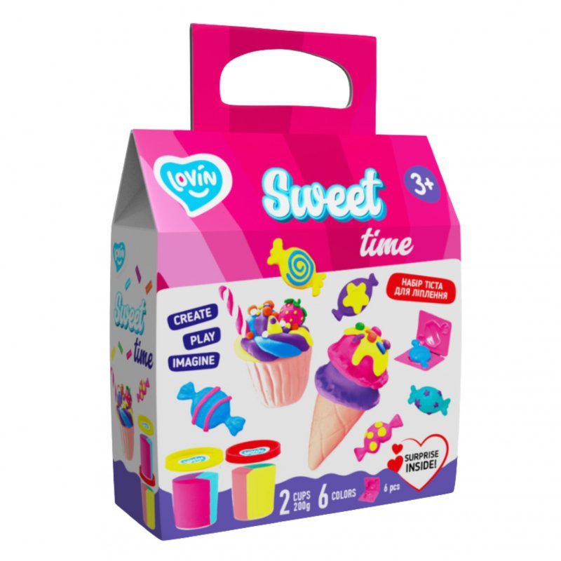 Ciastolina lekka TM Lovin Sweet time +akcesoria