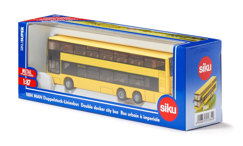 Autobus piętrowy MAN Siku Super S1884