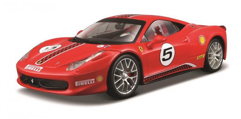 BBURAGO MODEL FERRARI 458 CHALLENGE 1:24