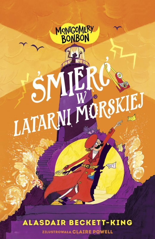 Śmierć w latarni morskiej. Montgomery Bonbon. Tom 2