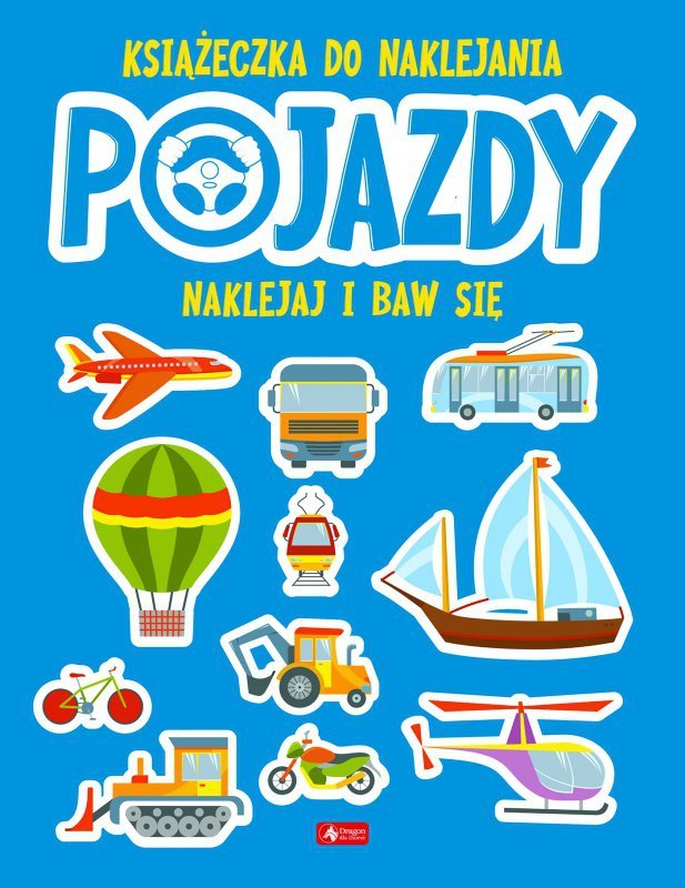 Pojazdy. Książeczka do naklejania