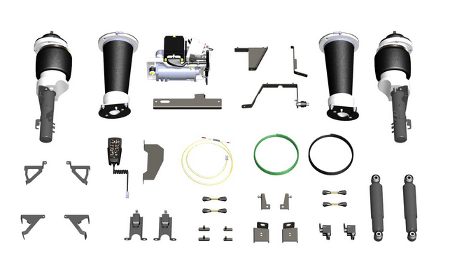 Zawieszenie pneumatyczne VB wersja offroad + 30mm przód/tył  T6 / T6.1