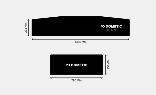 namiot dachowy dwu osobowy dometic 