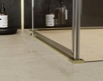 Besco Pixa Gold kabina prostokątna 100x80 Lewa PPL108195G