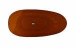 Besco Xara Earth Rust wanna wolnostojąca 160 maskownica biała WAX160ERW