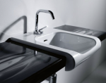 KERASAN AGUA LIBRE INKA PROJECT UMYWALKA PÓŁBLATOWA 40X40 BIAŁY 3412