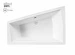 Besco Intima Duo Slim wanna pod zabudowę 170 Lewa WAID170SL