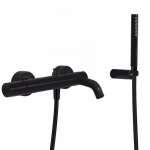 Tres Study bateria wannowa 26117001NM czarny mat 