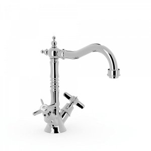 Tres Clasic bateria umywalkowa chrom 24210902