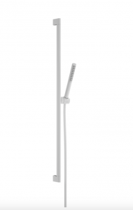 Hansgrohe Pulsify S Zestaw prysznicowy 100 1jet EcoSmart z drążkiem 90 cm biały mat 24382700