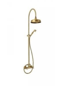 Giulini Giovanni Parigi kolumna natryskowa z baterią retro bronzo 7307/1162/BR