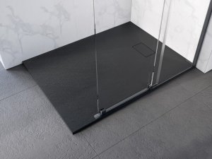 Besco Vexo Black brodzik prostokątny 150 BVB15090P
