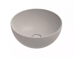 Catalano GREEN umywalka Ø40 nablatowa h=15 cm kolor jedwabiu / beżowy mat 0423400031