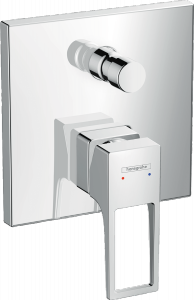 74546000 Hansgrohe Metropol Jednouchwytowa bateria wannowa z uchwytem Loop zgodna z normą EN 1717, podtynkowa do iBox universal