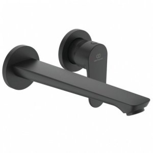 Ideal Standard Cerafine O Bateria umywalkowa ścienna czarny mat BD133XG