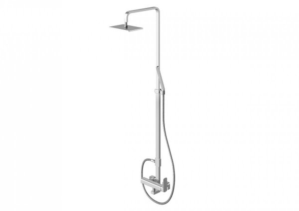 Kohlman Foxal zestaw prysznicowy chrom QW276F