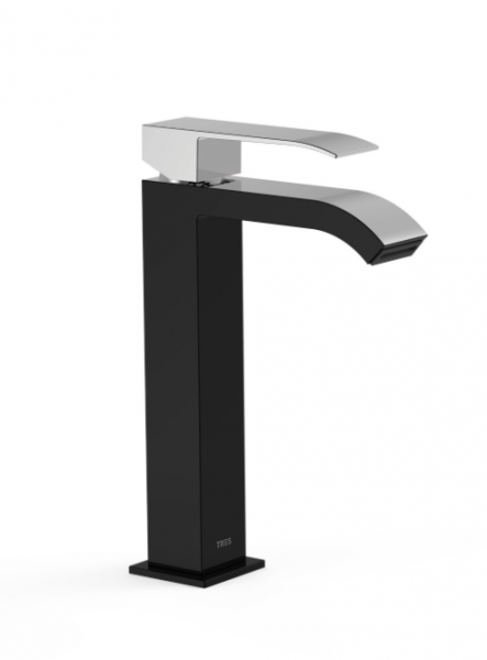 Tres Cuadro Exclusive Wysoka bateria jednouchwytowa umywalkowa 00661001NE