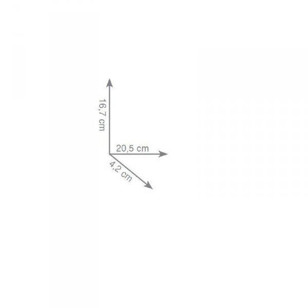 GEDY EROS WIESZAK RING CHROM 2370