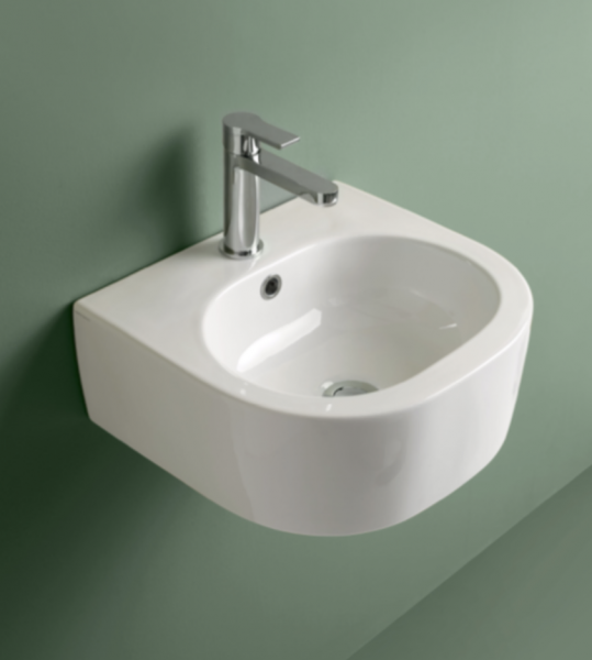 Kerasan 314901 FLO umywalka 40X37 SOSP/APP bianco