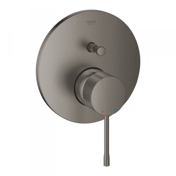 Grohe Essence Bateria wannowo-prysznicowa podtynkowa brushed hard graphite 24167AL1
