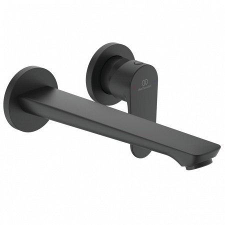 Ideal Standard Cerafine O Bateria umywalkowa ścienna czarny mat BD133XG